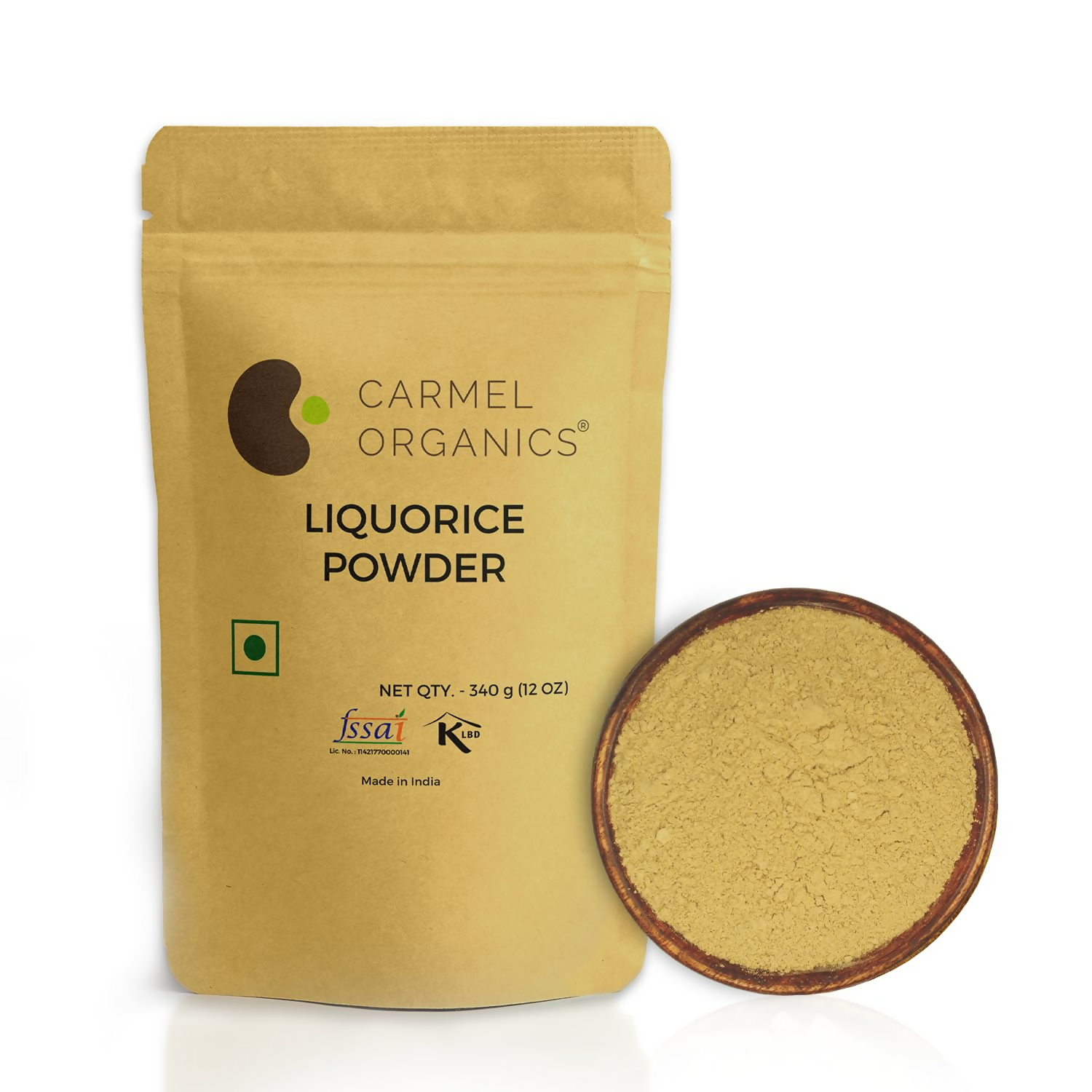 Carmel Organics Liquorice/Mulethi Root Powder