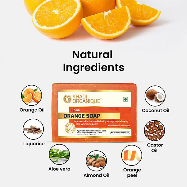Khadi Organique Orange Soap