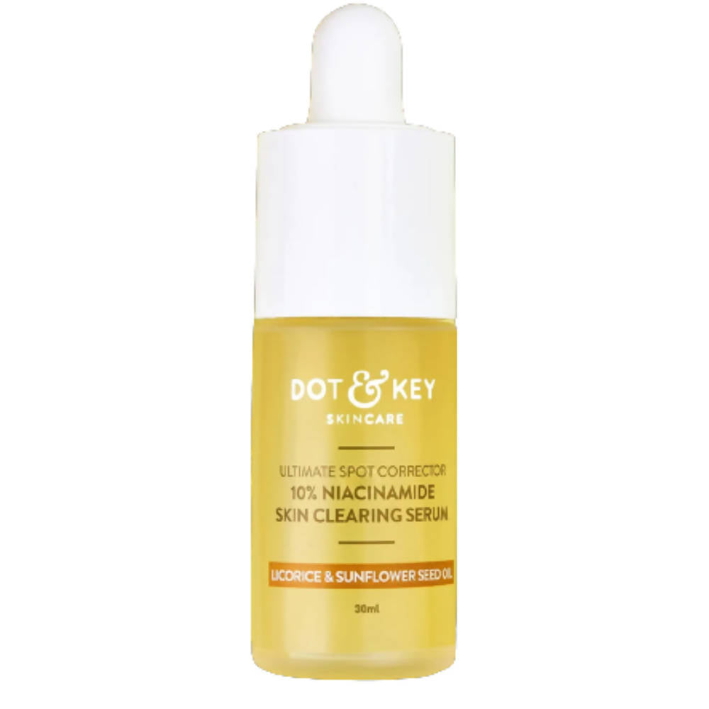Dot & Key 10% Niacinamide Skin Clearing Face Serum With 10% Niacinamide, 1% Zinc & Sunflower Seed Oil