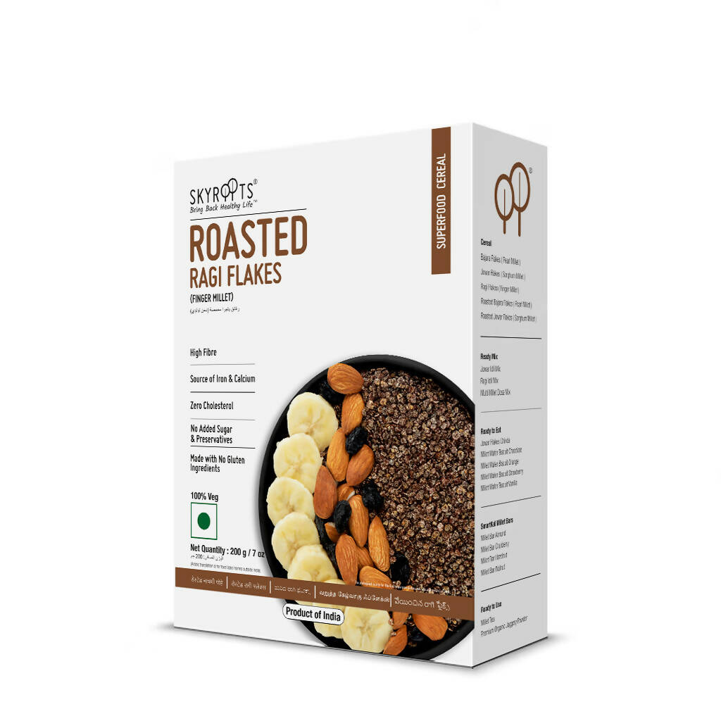 Skyroots Roasted Ragi Flakes