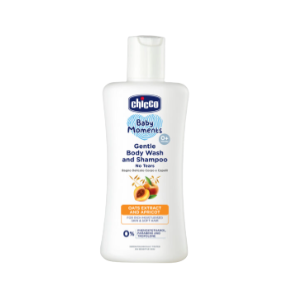 Chicco Baby Moments Gentle Body Wash And Shampoo