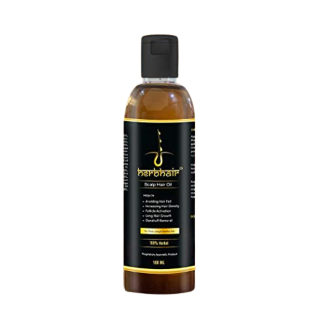 HerbHair Pure Herbal Regrow and Retain Hair Oil