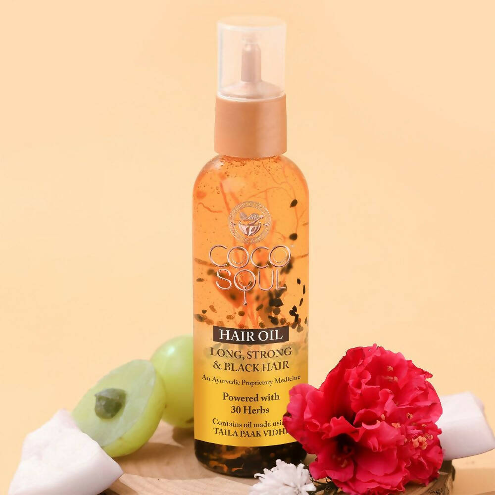 Coco Soul Hair Oil – Long Strong & Black