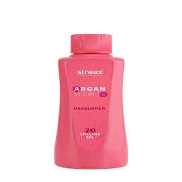 Streax Professional Developer For Argan Secrets Colourant - 20 Volume 6%