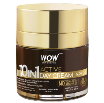 Wow Skin Science 10 in 1 Active Day Cream SPF 20