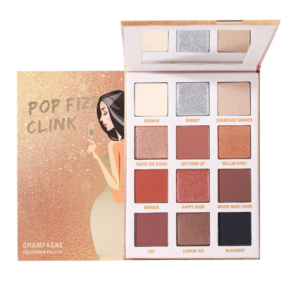Typsy Beauty Pop Fizz Clink Champagne Eyeshadow Palette