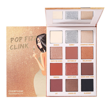 Typsy Beauty Pop Fizz Clink Champagne Eyeshadow Palette