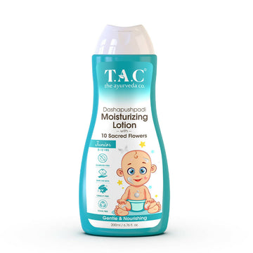 TAC - The Ayurveda Co. Dashapushpadi Ayurvedic Baby Powder For Nourishing and Rash Free Skin