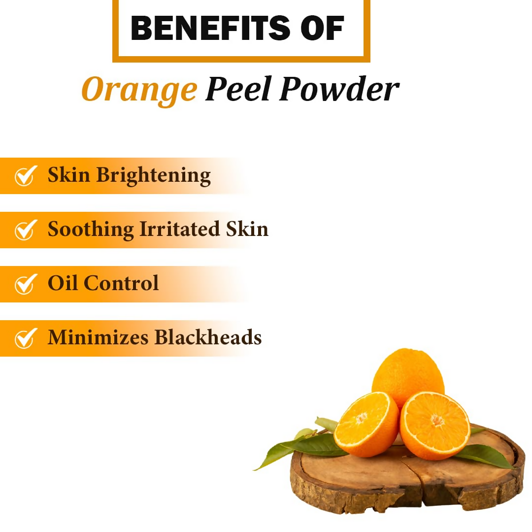 Veda Harvest Orange Peel Powder For Skin Lightening Face Pack