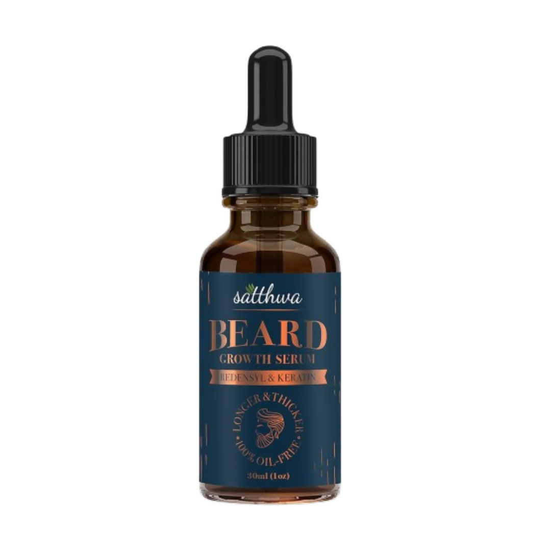 Satthwa Beard Growth Serum With Redensyl, Keratin & Biotin