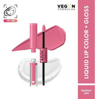 NYX Professional Makeup Shine Loud High Shine Lip Color and Gloss - Trophy Life