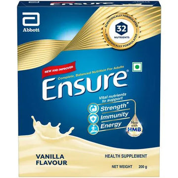 Ensure Nutritional Powder Vanilla Flavor - Balanced Nutrition Drink, Helps in Weight Management