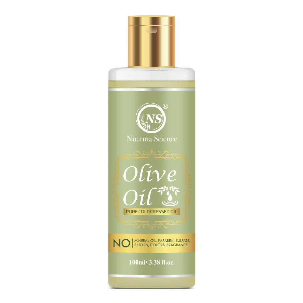 Nuerma Science Olive Oil for Skin & Hair (For Moisturize Dry Lips, Hair, Skin & Massage)