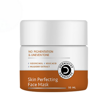 Dermistry Skin Perfecting Face Mask Kojic Acid Resorcinol for Pigmentation Dark Spots Uneven Tone