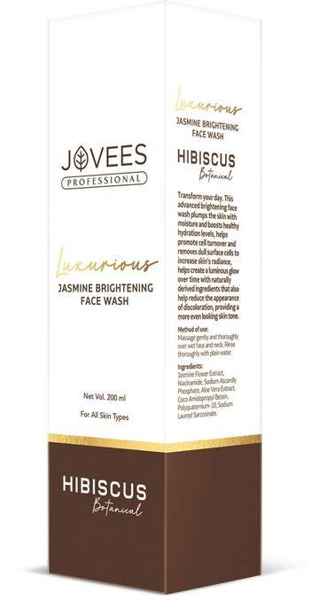 Jovees Professional Jasmine Brightening Face Wash with Aloe Vera