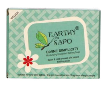 Earthy Sapo Divine Simplicity Moisturizing Unscented Bathing Soap