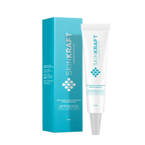 SkinKraft Alpha Arbutin Countertime Intense Under Eye Repair Gel