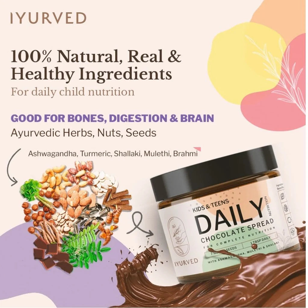 Iyurved Kids & Teens Daily Nutrition Chocolate Spread