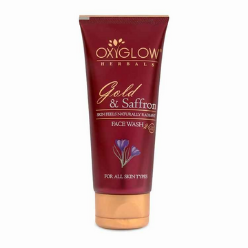 Oxyglow Herbals Gold & Saffron Face Wash