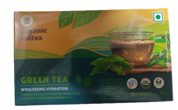 Organic Tattva Green Tea Bags