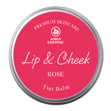 Korus Essential Rose Lip & Cheek Tint Balm