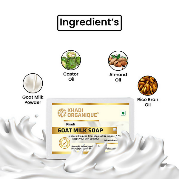 Khadi Organique Goat Milk Soap