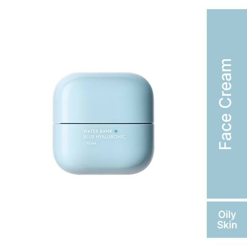 Laneige Water Bank Blue Hyaluronic Face Cream - Korean skincare