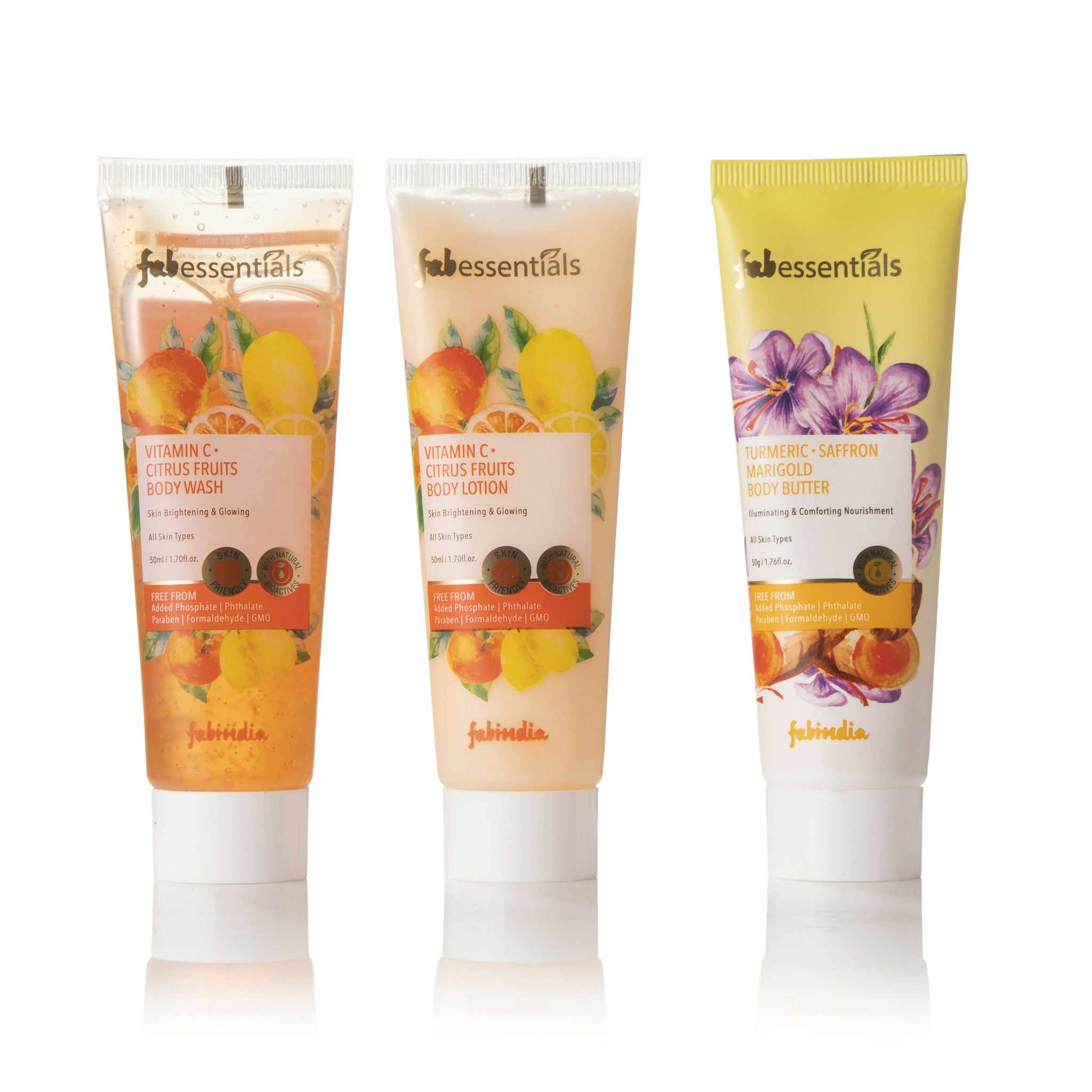 Fabessentials Vitamin C Bath & Body Care Combo