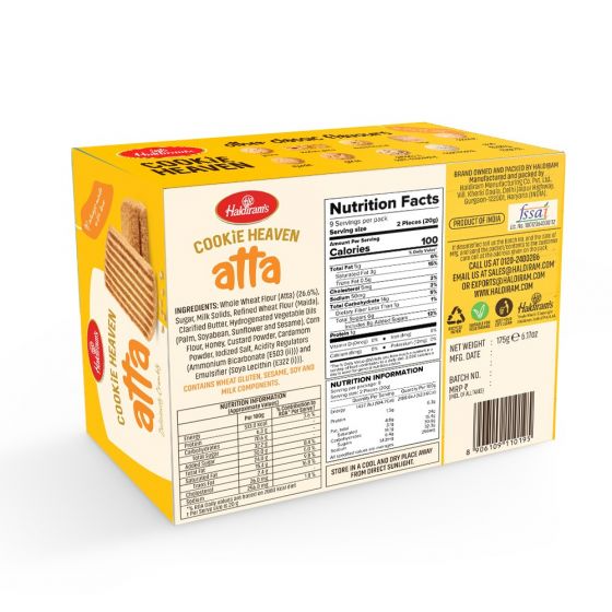 Haldiram's - Atta Cookies
