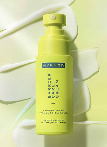 Hyphen By Kriti Sanon Barrier Care Cream For Dry Skin With Ceramide, Tamanu Oil, CICA Extracts, Instant Skin Hydration
