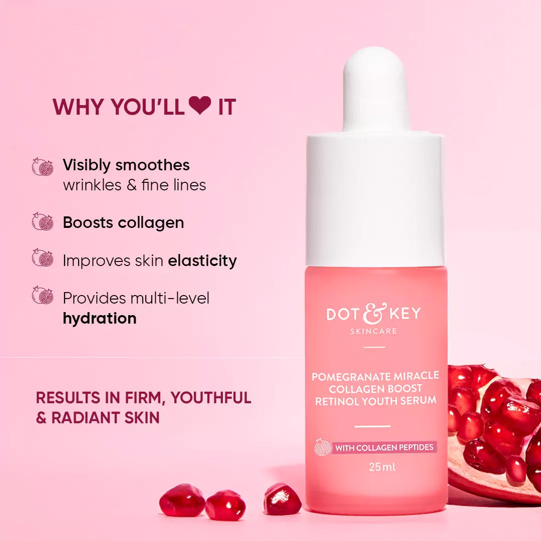 Dot & Key Pomegranate Miracle Collagen Boost Retinol Serum