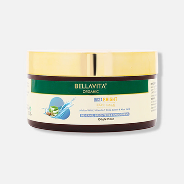 Bella Vita Organic INSTABRIGHT Face Pack for DeTan