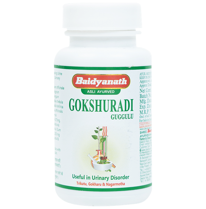 Baidyanath Gokshuradi Guggulu  80 tabs