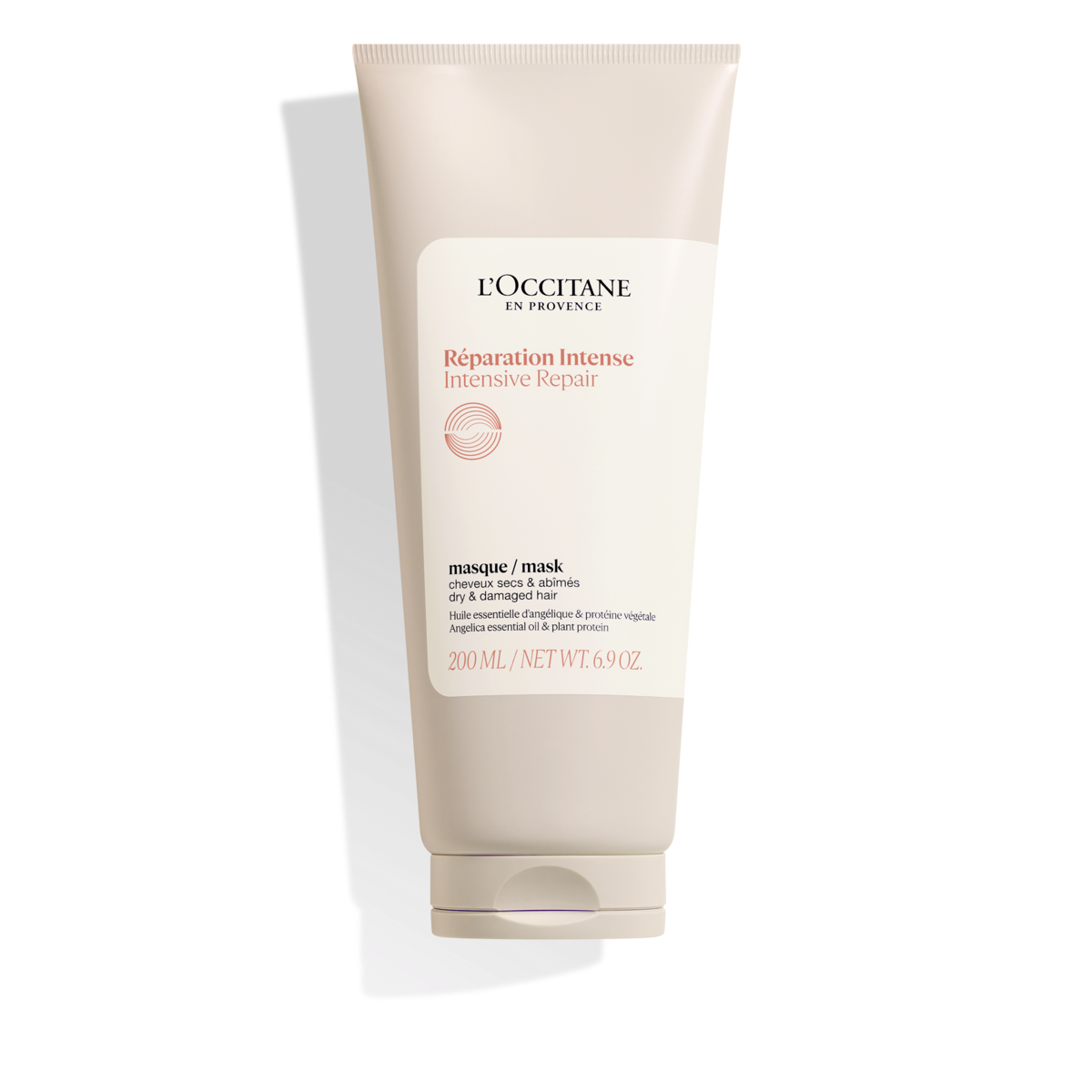 L'Occitane Intensive Repair Mask With Oat And Sunflower Extracts For Dry Hair Type
