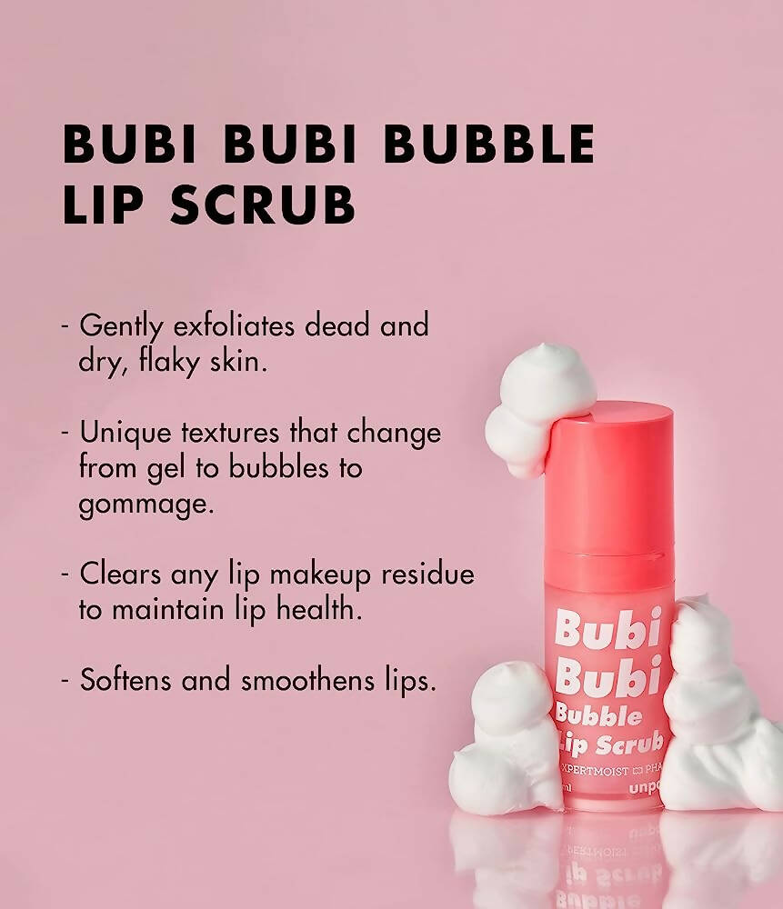 Unpa Bubi Bubi Bubble Lip Scrub