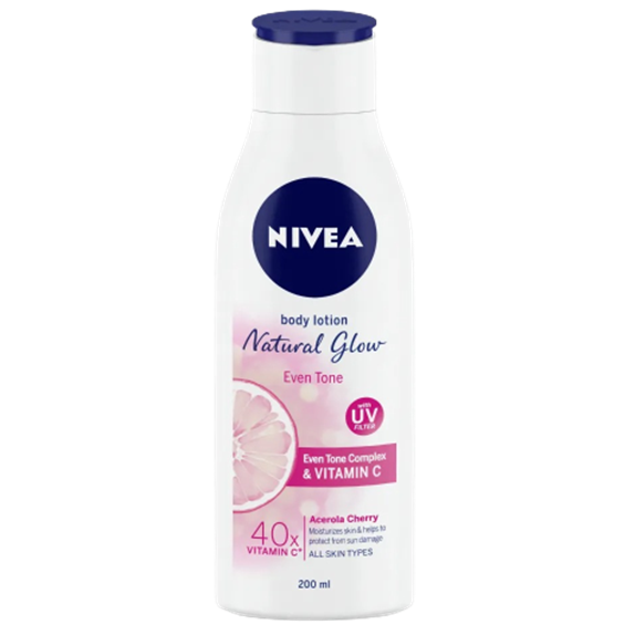 Nivea Body Lotion Natural Glow Even Tone UV Protect