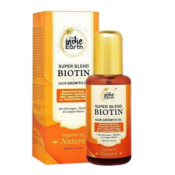 The Indie Earth Rosemary Mint Biotin Hair Oil
