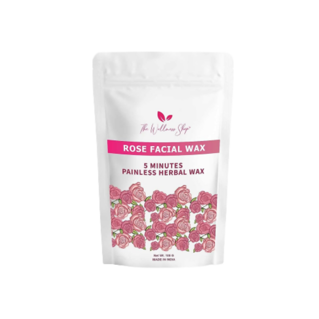 The Wellness Shop Rose Facial Wax Powder