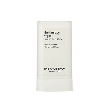 The Face Shop The Therapy Vegan Sunscreen Stick SPF 50+ - Korean Skincare