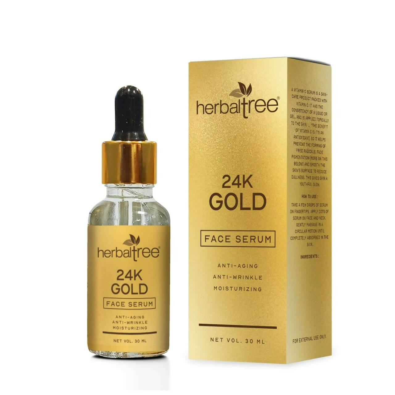 Herbal Tree 24K Gold Face Serum