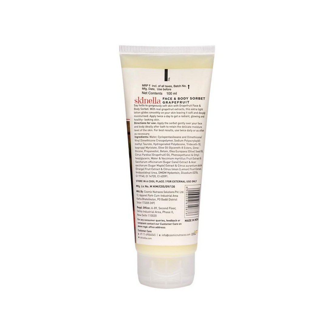 Skinella Face & Body Sorbet Grapefruit Vitamin C