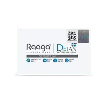 Raaga Professional De-Tan Tan Removal Cream Kojic & Milk