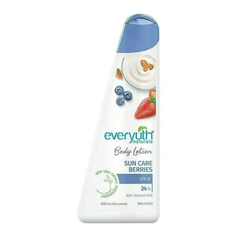 Everyuth Naturals Body Lotion Sun Care Berries