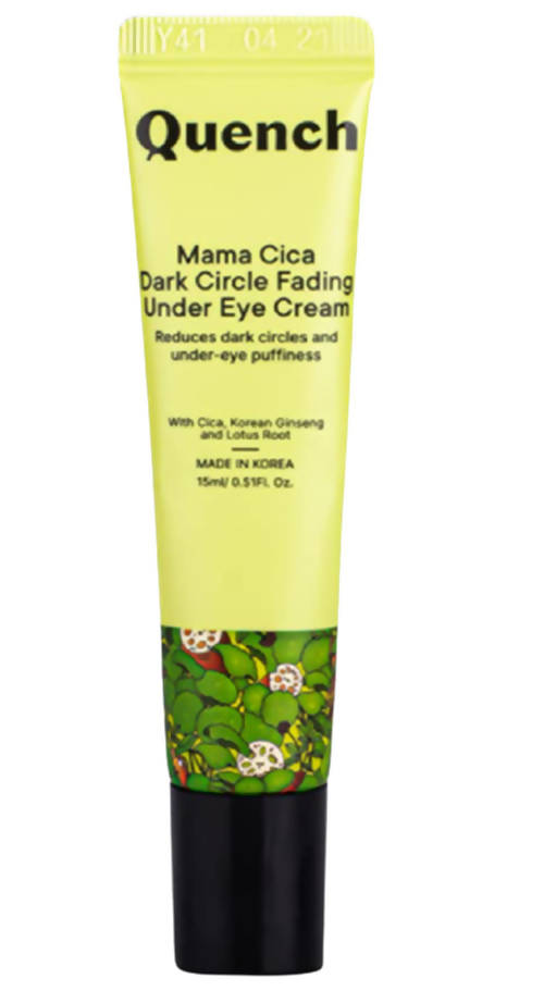 Quench Mama Cica Dark Circle Fading Under Eye Cream - Korean Skincare