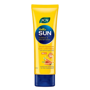 Joy Hello Sun Sunblock and Anti Tan Lotion SPF 30 PA++