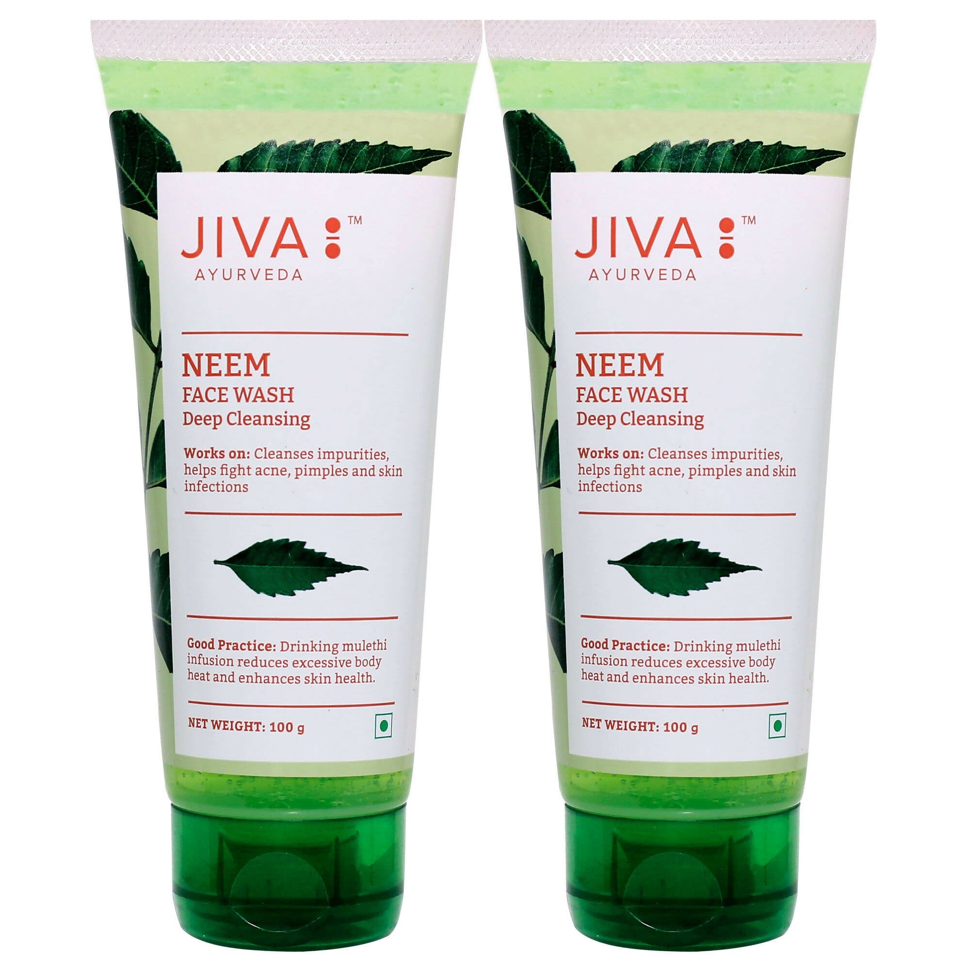 Jiva Ayurveda Neem Face wash