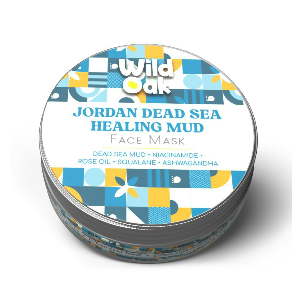 Wild Oak Jordan Dead Sea Healing Mud Face Mask