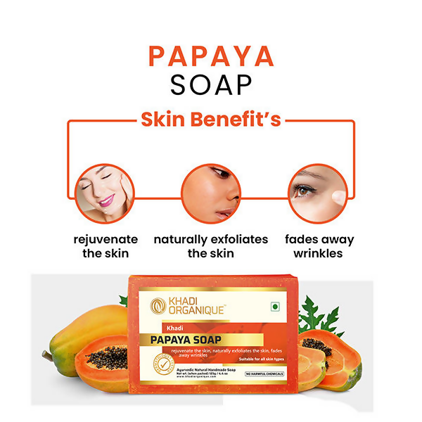 Khadi Organique Papaya Soap