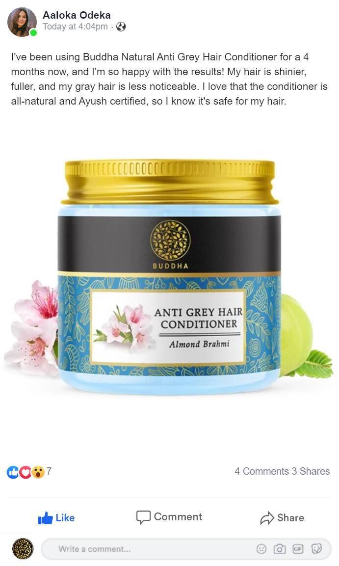 Buddha Natural Grey Hair Conditioner