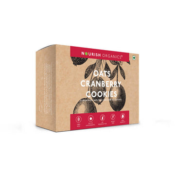 Nourish Organics Oats Cranberry Cookies